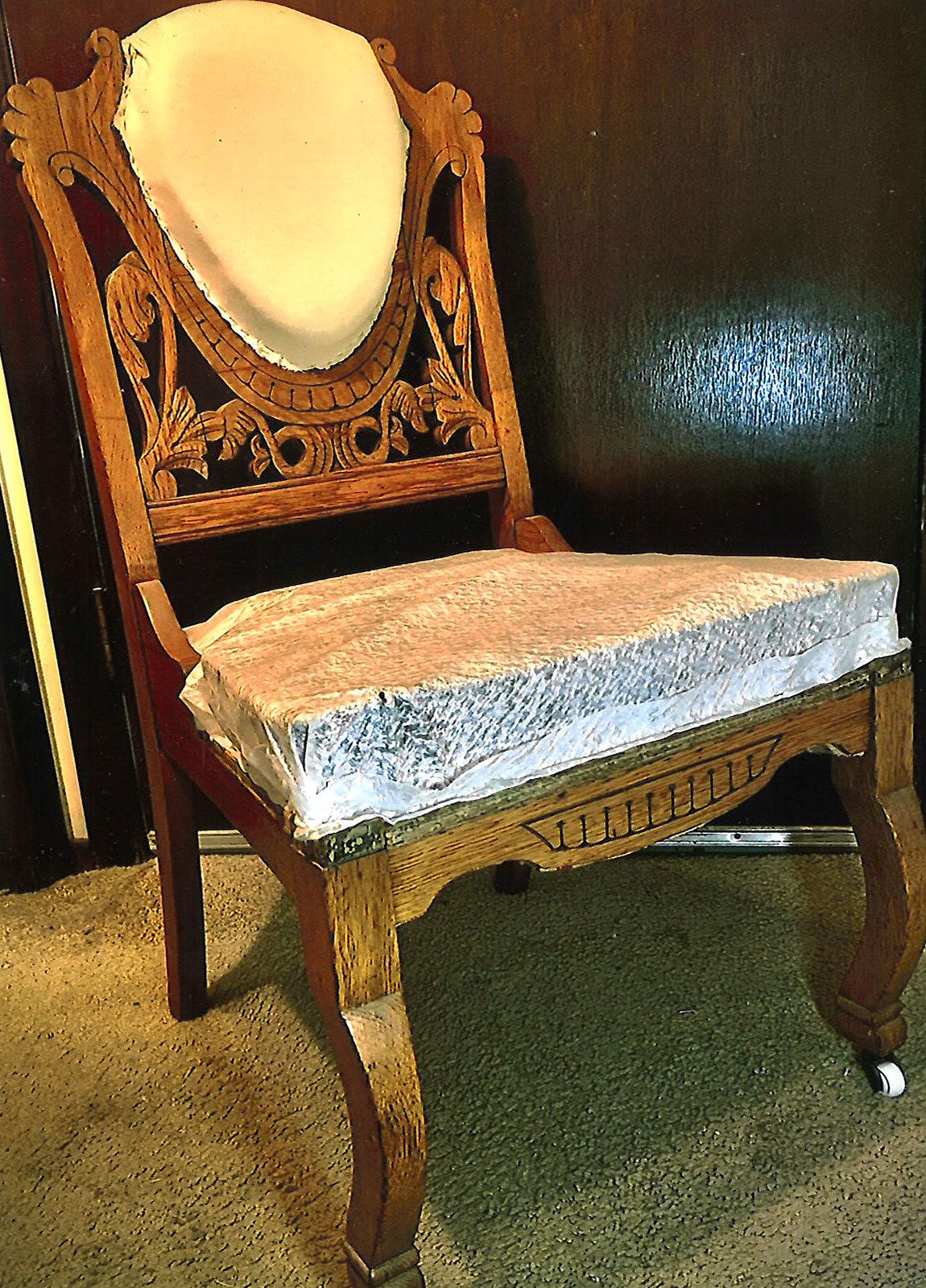 Restored Victorian chair