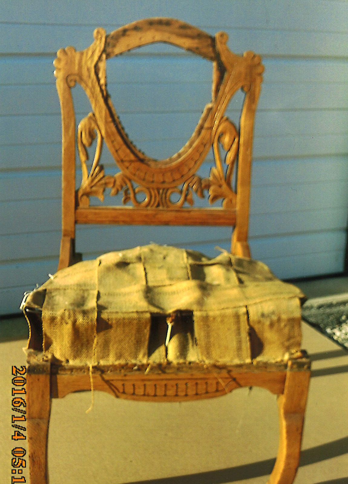Victorian Chair restoration - before